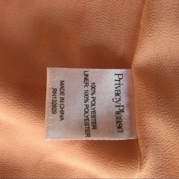 PRIVACY PLEASE MAUVE SATIN CROSSED BACK MAXI - Picture 5 of 6